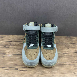 Air Force 1 07 Mid Dark Grey Green Brown Reflective Silver CQ5059-103