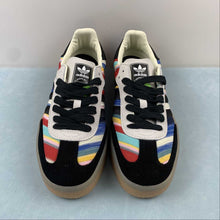 Cargar imagen en el visor de la galería, Adidas Samba Vegan Core Black Multi-Color ID0444
