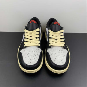 Air Jordan 1 Retro Low OG Black Bleached Coral-White CZ0790-061