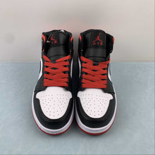 Cargar imagen en el visor de la galería, Air Jordan 1 Mid Gym Red Black Toe DQ8426-106
