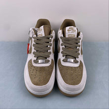 Cargar imagen en el visor de la galería, Supreme x Air Force 1 07 Low Suede Kakhi Gray ME2392-101
