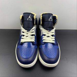 Air Jordan 1 Mid SE Craft Obsidian French Blue Ashen Slate White DR8868-400