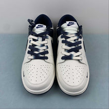 Cargar imagen en el visor de la galería, SB Dunk Low LV Dark Blue Off White Silver FC2025-301
