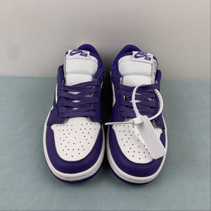 Travis Scott x Air Jordan 1 Low OG Purple White Black DM7890-386