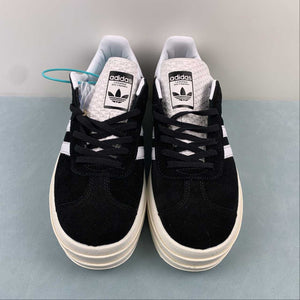 Adidas Gazelle Bold Core Black White Core White HQ6912
