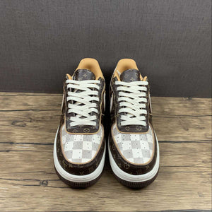 LV x Air Force 1 07 Low Damier Azur Brown LV Monogram 8A8PYL-101