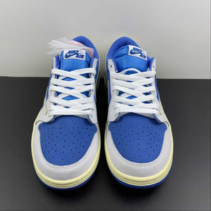 Travis Scott x Air Jordan 1 Low OG Sail University Blue White DQ4277-212