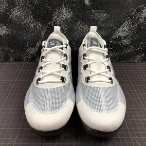 Air VaporMax 2019 White Dark Grey Platinum Tint Lime Blast AT6810-100