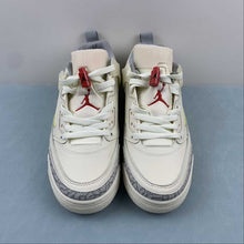 Cargar imagen en el visor de la galería, Air Jordan Spizike Low Off White Gray Yellow Red FQ1579-100
