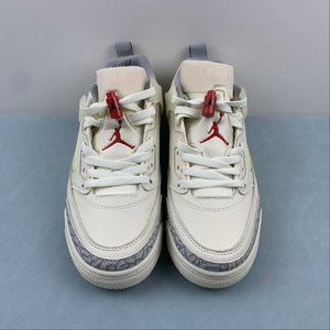 Air Jordan Spizike Low Off White Gray Yellow Red FQ1579-100