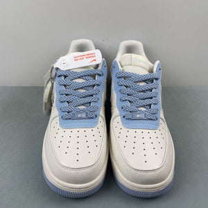 Supreme x Air Force 1 07 Low Red Beige Ice Blue BB9599-205
