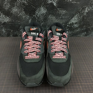 Air Max 90 PRM Side B Sunblush Black Gray Thunder CI6394-001