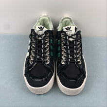 Cargar imagen en el visor de la galería, Adidas Campus 80s Song for the Mute Core Black Cream White Linen Green ID4791
