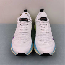 Cargar imagen en el visor de la galería, Nike ReactX Infinity Run 4 White Lt. Blue Purple Black DR2665-105
