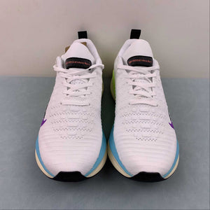 Nike ReactX Infinity Run 4 White Lt. Blue Purple Black DR2665-105