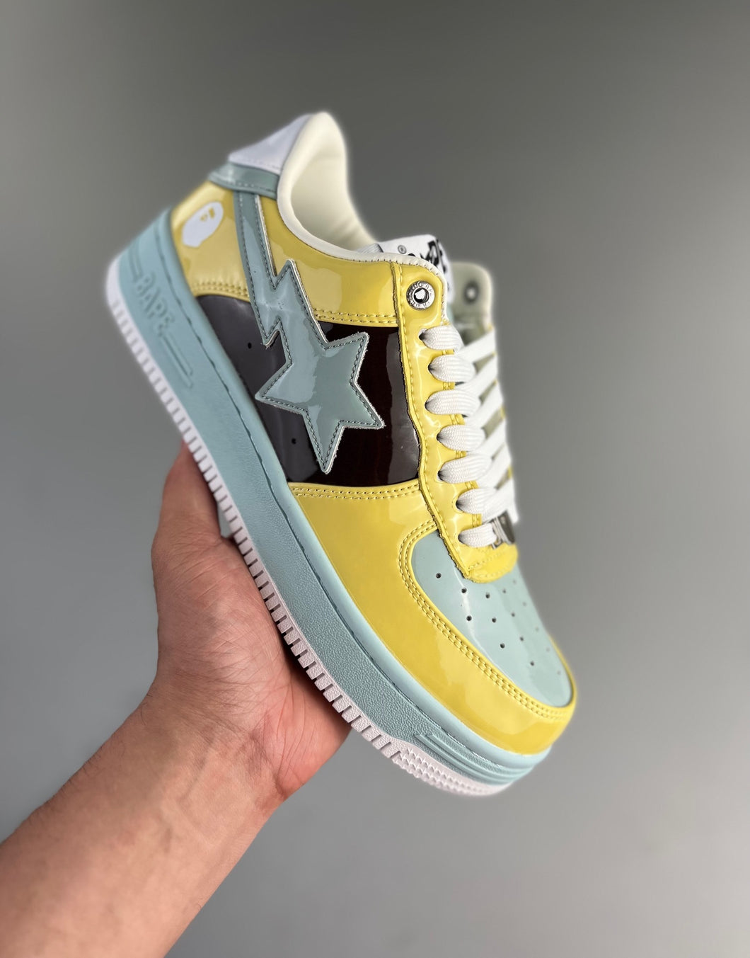 BAPE STA Nostalgic Yellow Green