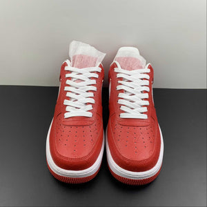 Louis Vuitton x Air Force 1 Red Embossing LS0232