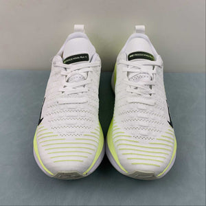 Nike ReactX Infinity Run 4 White Light Lemon Twist Volt Black DR2665-100