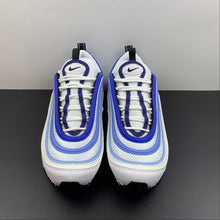 Cargar imagen en el visor de la galería, Air Max 97 White Black-Psychic Blue DQ8900-100
