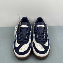 Cargar imagen en el visor de la galería, Bad Bunny x Adidas Gazelle Indoor Dark Blue Beige JS5057
