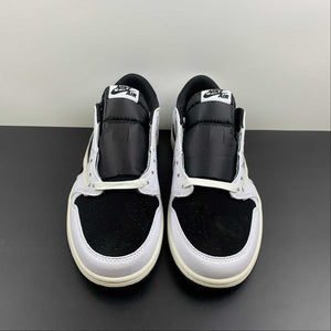 Travis Scott x Air Jordan 1 Low OG White Black Gold DM7866-180