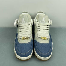 Cargar imagen en el visor de la galería, Air Jordan 4 Retro TEX Denim Worn Blue  IB6716-100
