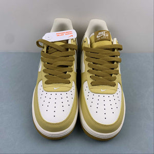Air Force 1 07 Low Bronzine Saturn Gold Coconut Milk Sail FZ4034-716