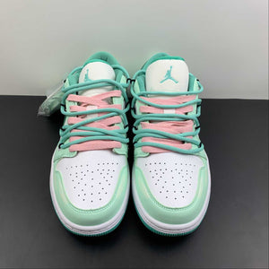 Air Jordan 1 Low White New Emerald-White DC0774-132