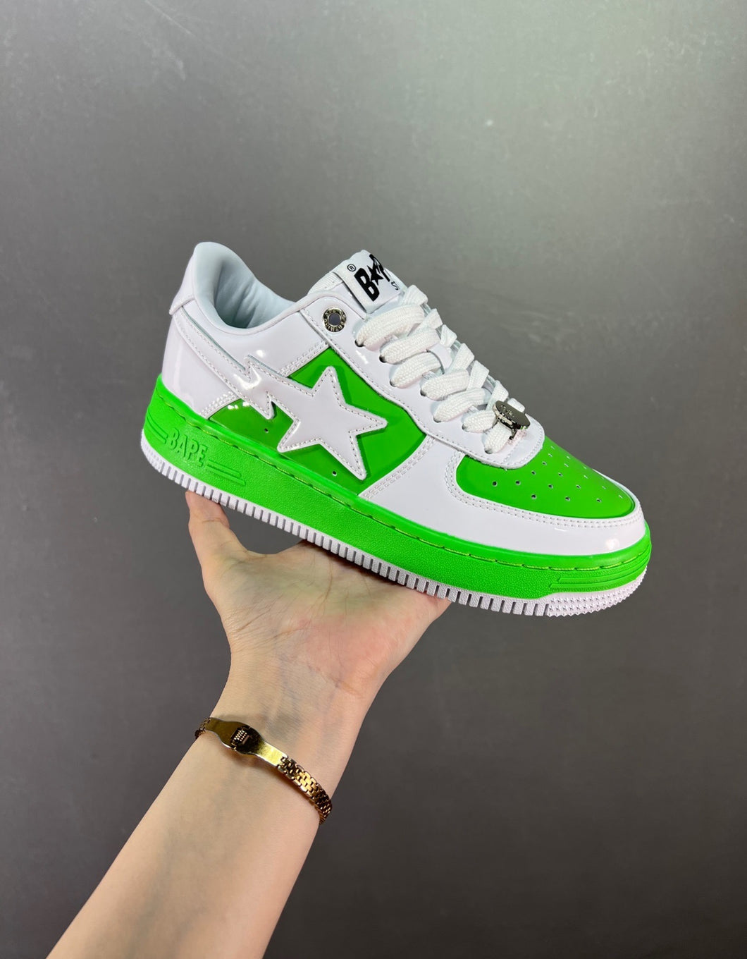 BAPE STA White Light Green