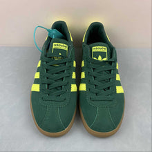 Cargar imagen en el visor de la galería, Adidas Bermuda Collegiate Green Shock Yellow Gum B41472
