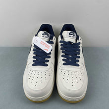 Cargar imagen en el visor de la galería, Air Force 1 07 Low Beige Dark Blue Yellow XC2351-033
