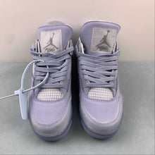 Cargar imagen en el visor de la galería, Air Jordan 4 Retro SP Off White Blue Purple CV9388-102
