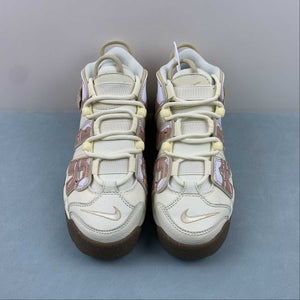 Air More Uptempo GS Coconut Milk Team Gold Gum Dark Brown DX1939-100