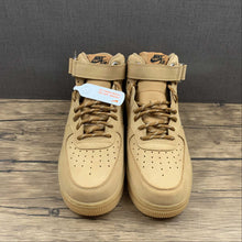 Cargar imagen en el visor de la galería, Air Force 1 07 Mid Wheat Flax Gum Light Brown DJ9158-200
