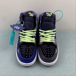 Zion Williamson x Air Jordan 1 High Voodoo Blue Purple Black DZ5485-420