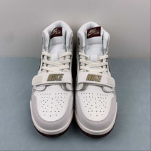 Cargar imagen en el visor de la galería, Air Jordan Legacy 312 High Light Khaki Green Dark Red HF0745-131
