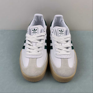 Adidas Samba Vegan Cloud White Dark Green Gum ID0440