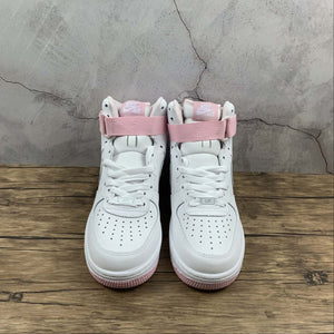 Air Force 1 07 Mid Summit White & Pink Women's CD6916-102