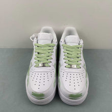 Cargar imagen en el visor de la galería, Air Force 1 07 Low Graffiti Green Broken Hook Black CW2288-111

