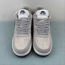 Cargar imagen en el visor de la galería, The North Face x Air Force 1 07 Low Suede Gray Navy Blue HD9999-001
