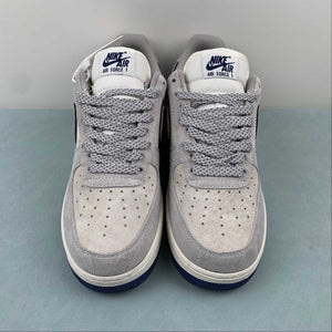 The North Face x Air Force 1 07 Low Suede Gray Navy Blue HD9999-001