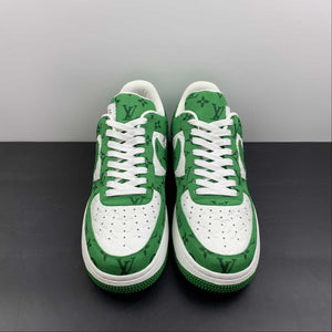 Louis Vuitton Trainer Snaker x Air Force 1 White Green LK0226