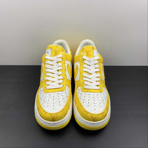 Louis Vuitton Trainer Snaker x Air Force 1 Yellow White LK0230