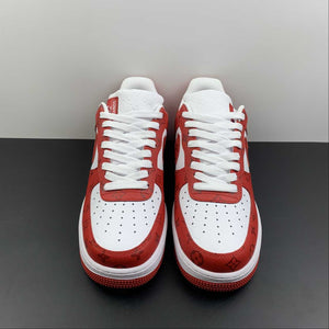 Louis Vuitton x Air Force 1 White Red LD0232