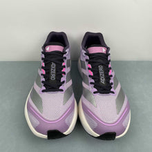 Cargar imagen en el visor de la galería, Adizero Boston 13 Powder Plum Silver Metallic Shock Pink JS4955

