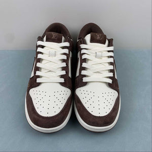 LV x SB Dunk Low Chocolate Off White FC1688-149