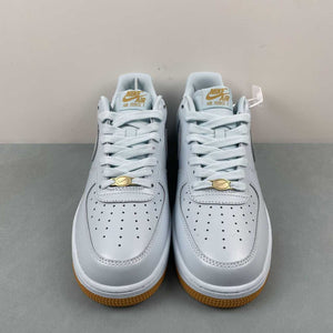 Air Force 1 07 Low Glacier Blue Gum Yellow Metallic Gold HF4933-400