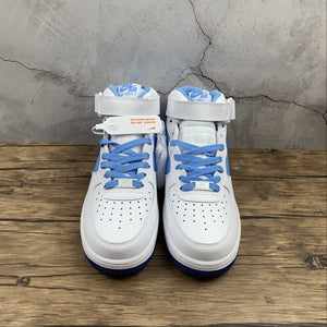 Air Force 1 07 Mid Summit White Blue Red CD0884-126