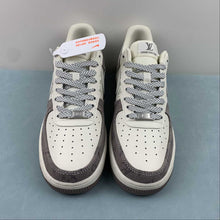 Cargar imagen en el visor de la galería, Air Force 1 07 Low LV Off White Denim Dark Gray DH7566-200
