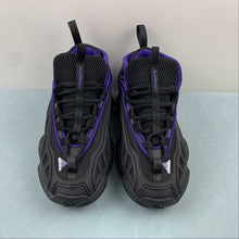 Cargar imagen en el visor de la galería, Packer x Adidas Yeezy 500 Intimidation Core Black Purple Cloud White SJ2908
